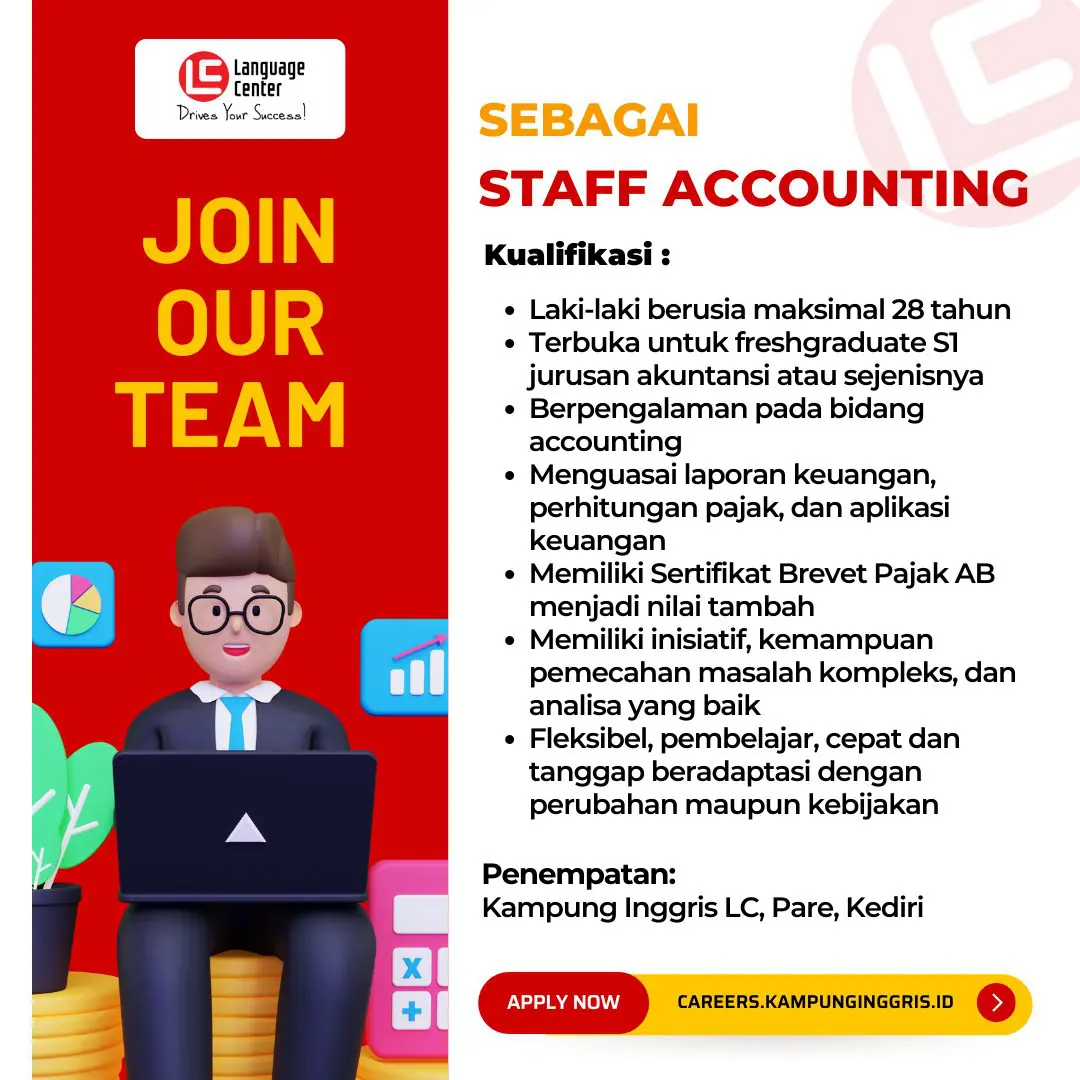 accounting | Career Kampung Inggris LC